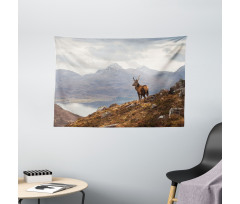 Western Ross Mountain View Wide Tapestry