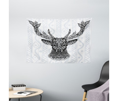 Bohem Deer Wide Tapestry