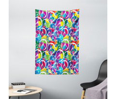 Peace Activism Theme Tapestry