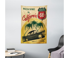 California Advertising Tapestry