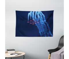 Canadian Snowbirds Wide Tapestry