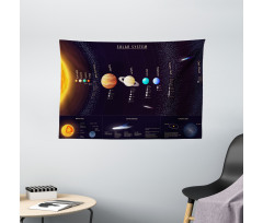 Jupiter Saturn Planet Wide Tapestry