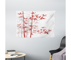 Bamboo Asian Nature Wide Tapestry