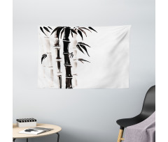 Bamboo Pattern Wide Tapestry