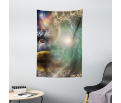 Eagle Thunder Clouds Tapestry