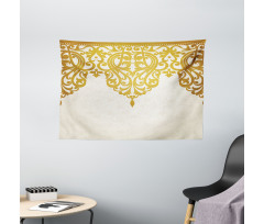 Medieval Baroque Art Wide Tapestry