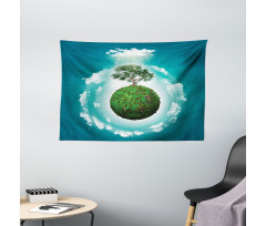 Ecology World Art Wide Tapestry