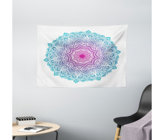Floral Form Wide Tapestry