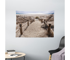 Coastal Holiday Ocean Wide Tapestry