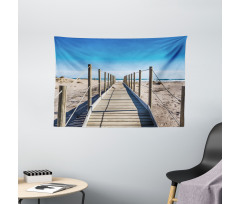 Mediterranean Heaven Wide Tapestry