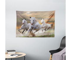 Mystical Sky  Wide Tapestry