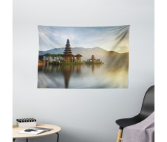 Pura Ulun Danu Building Asia Wide Tapestry