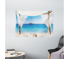 Honeymoon Themed Spa Wide Tapestry