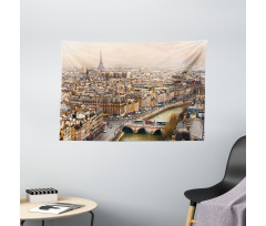 Streets Cityscape Wide Tapestry