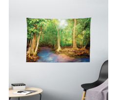 Roots of Mangrove Trees Wide Tapestry