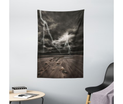 Bolts Across the Sandy Beach Tapestry