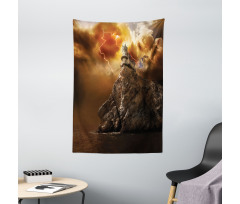 Castle Thunder Storm Tapestry