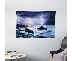 Stormy Weather in Summer Wide Tapestry