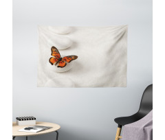 Butterfly Rocks Healing Wide Tapestry