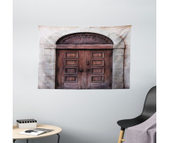 Arched Venetian Door Wide Tapestry