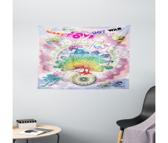 Tropical Turkey Wide Tapestry