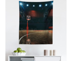 Spor Mikrofiber Duvar Halısı Basketbol Salonu