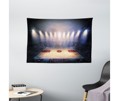 Basketball Tournament Wide Tapestry