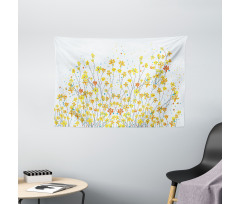 Daffodil Bloom Spring Wide Tapestry