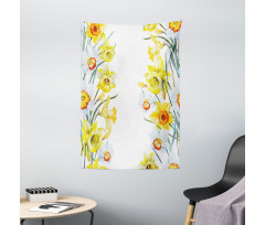 Meditation Flowers Tapestry