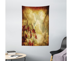 Retro Flower Chamomile Tapestry