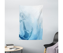 Nautical Deep Sea Bottom Tapestry