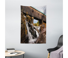 Rustic Oak Bridge Tapestry