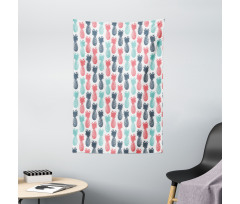 Stamped Minimal Backdrop Tapestry