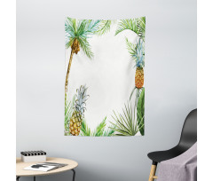 Exotic Palm Trees Tapestry