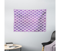 Retro Style Abstract Wide Tapestry