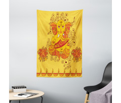 Bohemian Thai Elephant Tapestry