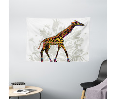 Animal Ethnic Wide Tapestry