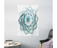Exquisite Flower Shaped Tapestry