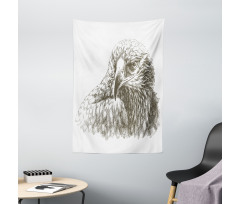 Eagle Wildlife Art Tapestry