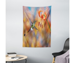 Racket Tail Lily Nectar Tapestry