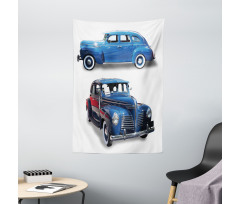 Old Antique Vehicle Tapestry
