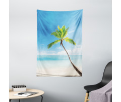 Palm Trees on Caribbean Tapestry