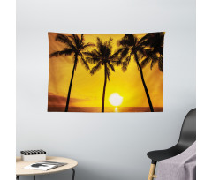 Sunny Beach Exotic Wide Tapestry