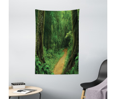 Jungle Forest Trees Tapestry