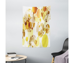 Graphic Polka Dots 50s Tapestry