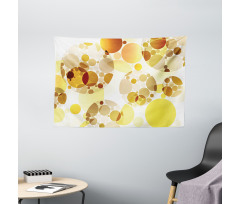Graphic Polka Dots 50s Wide Tapestry