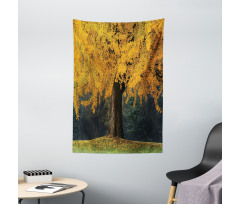 Leaves Tree Autumn Season Tapestry