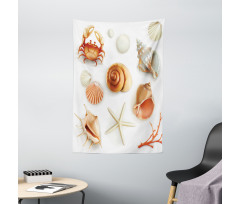 Seashells Marine Aquatic Tapestry