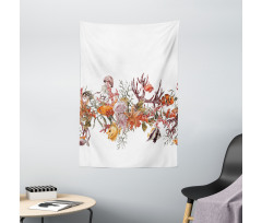 Coral Algea Sealife Tapestry