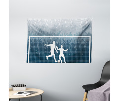 Penalty Kick Football Wide Tapestry